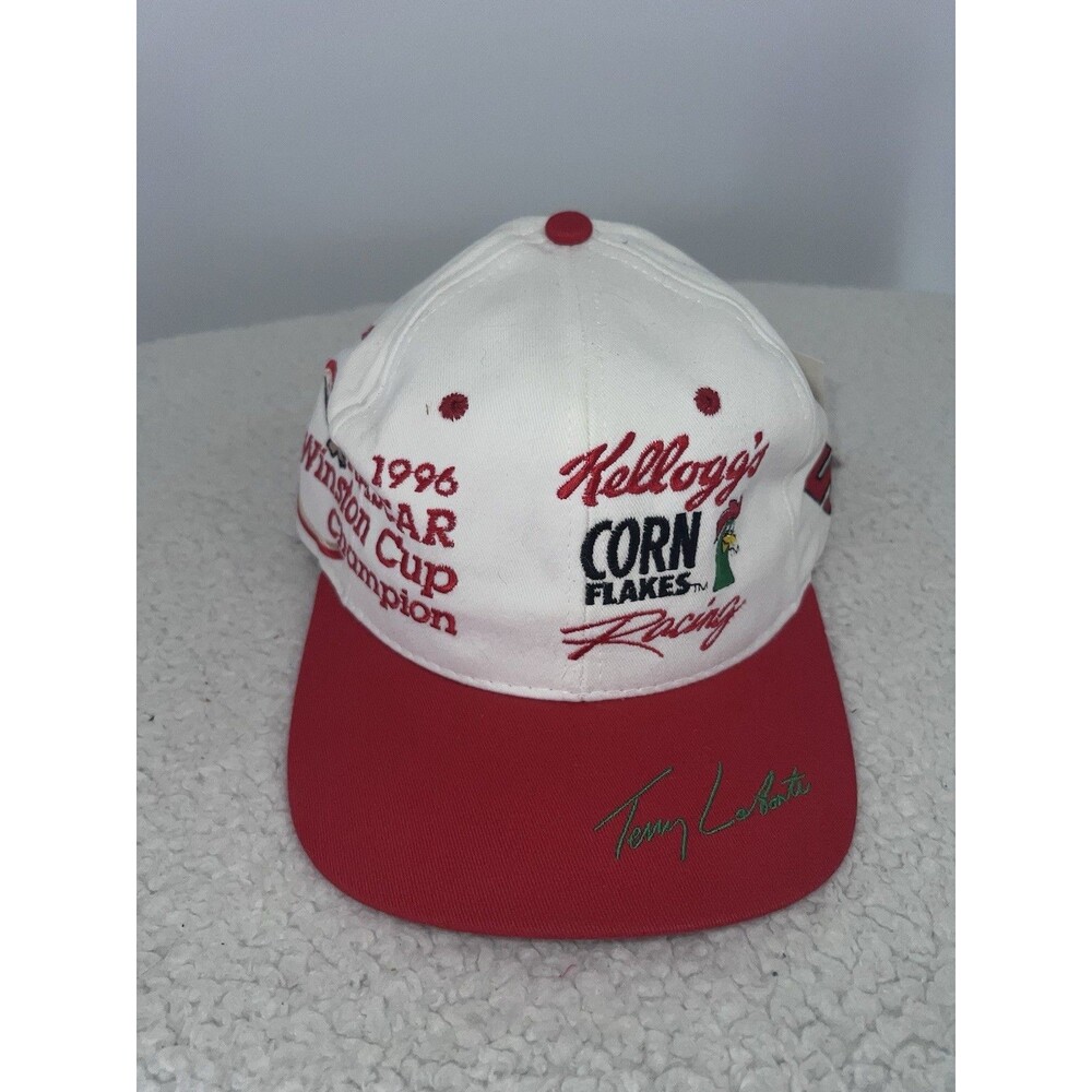 Vintage 1996 NASCAR Kellogg’s Terry Labonte Chase Authentics Snapback Hat Cap